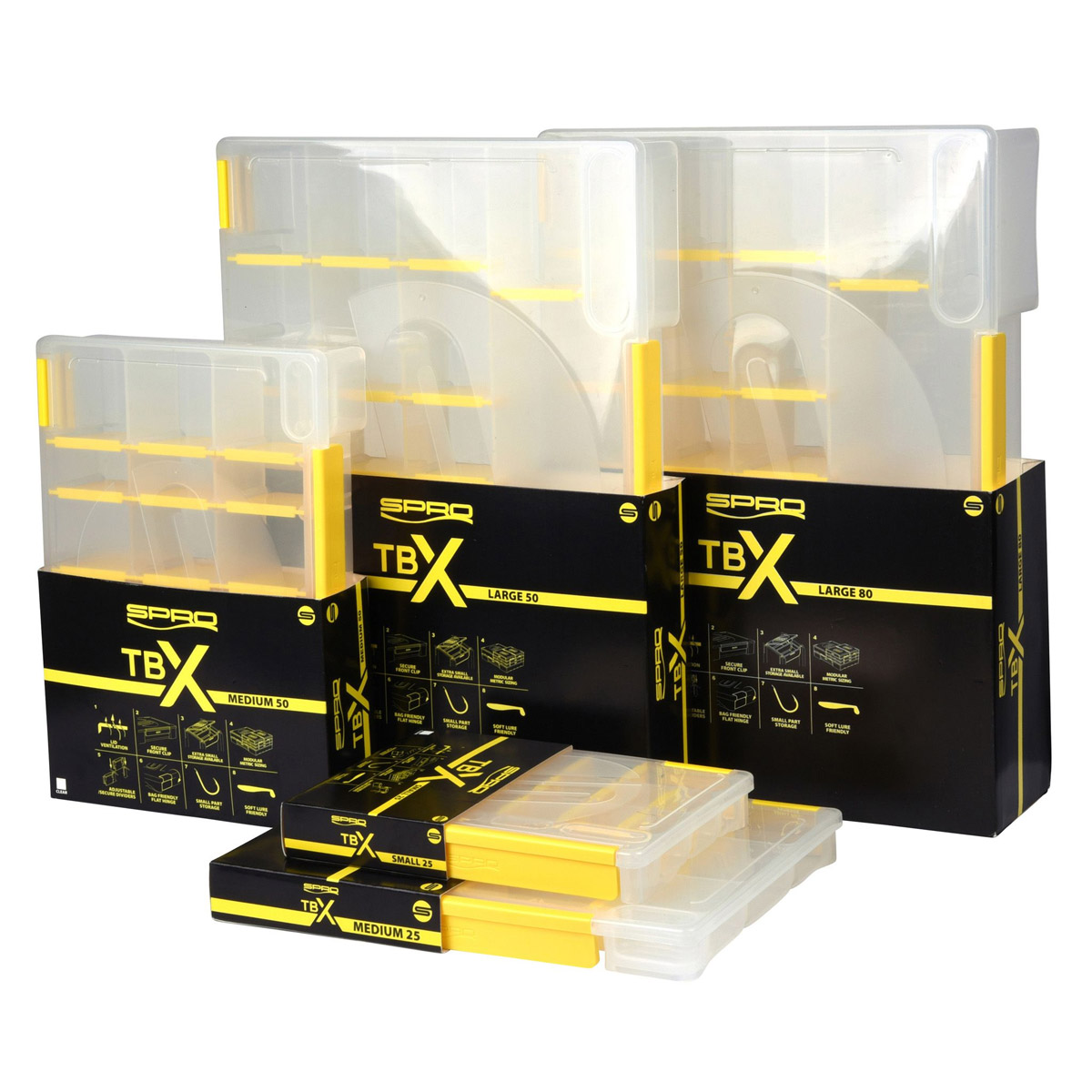 Spro TBX25M Tackle Box Range Medium
