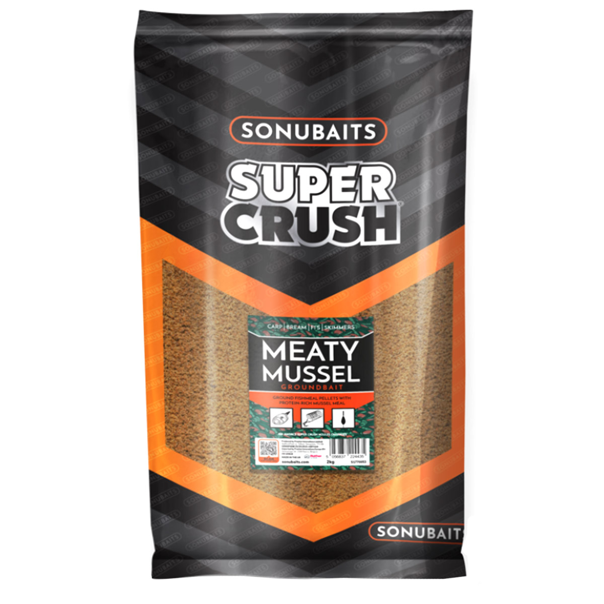 Sonubaits Supercrush Meaty Mussel Mix 2 KG