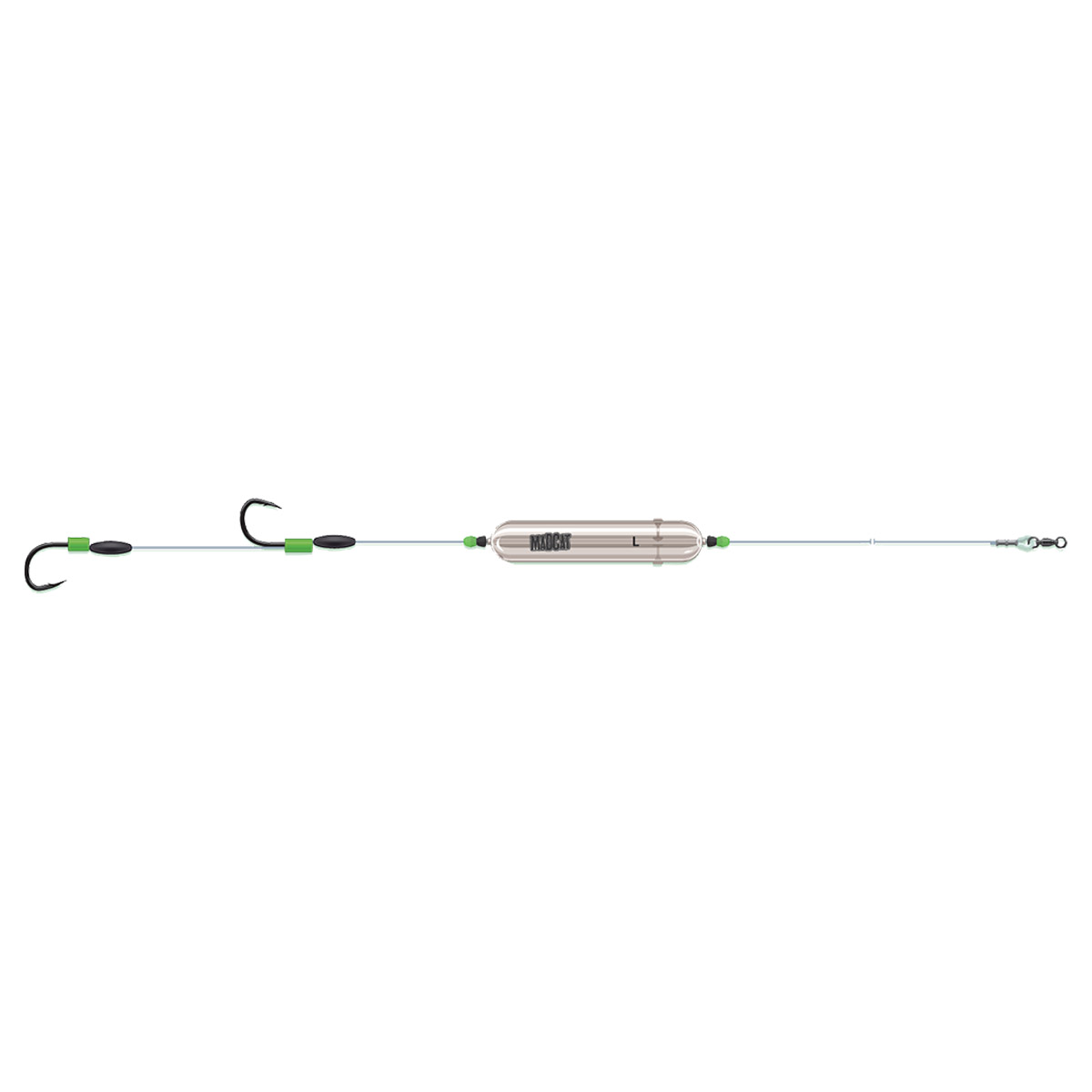 Madcat Adjusta Profi River Rig Worm & Squid 180CM