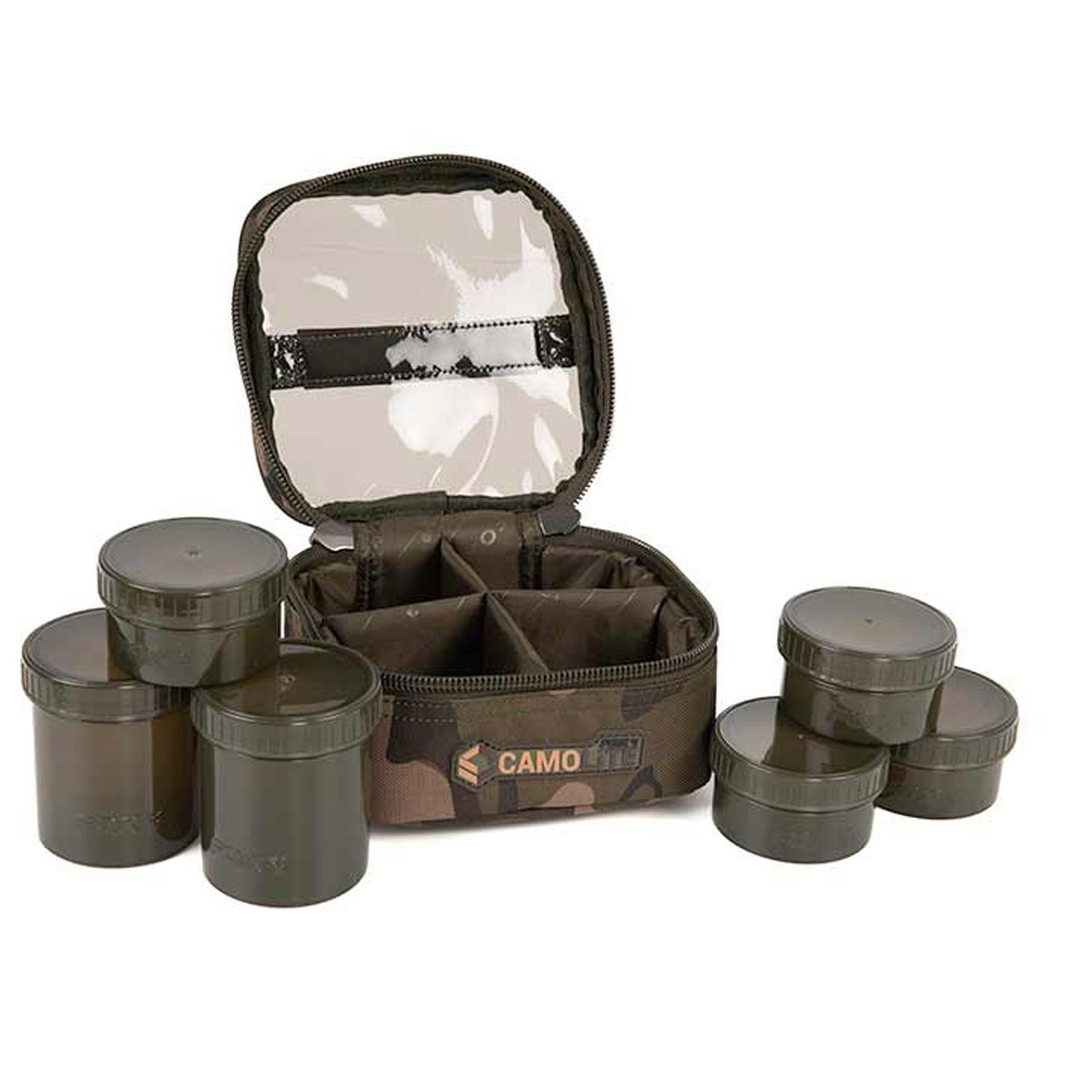 Boîte à appâts Fox Camolite™ 6 pots