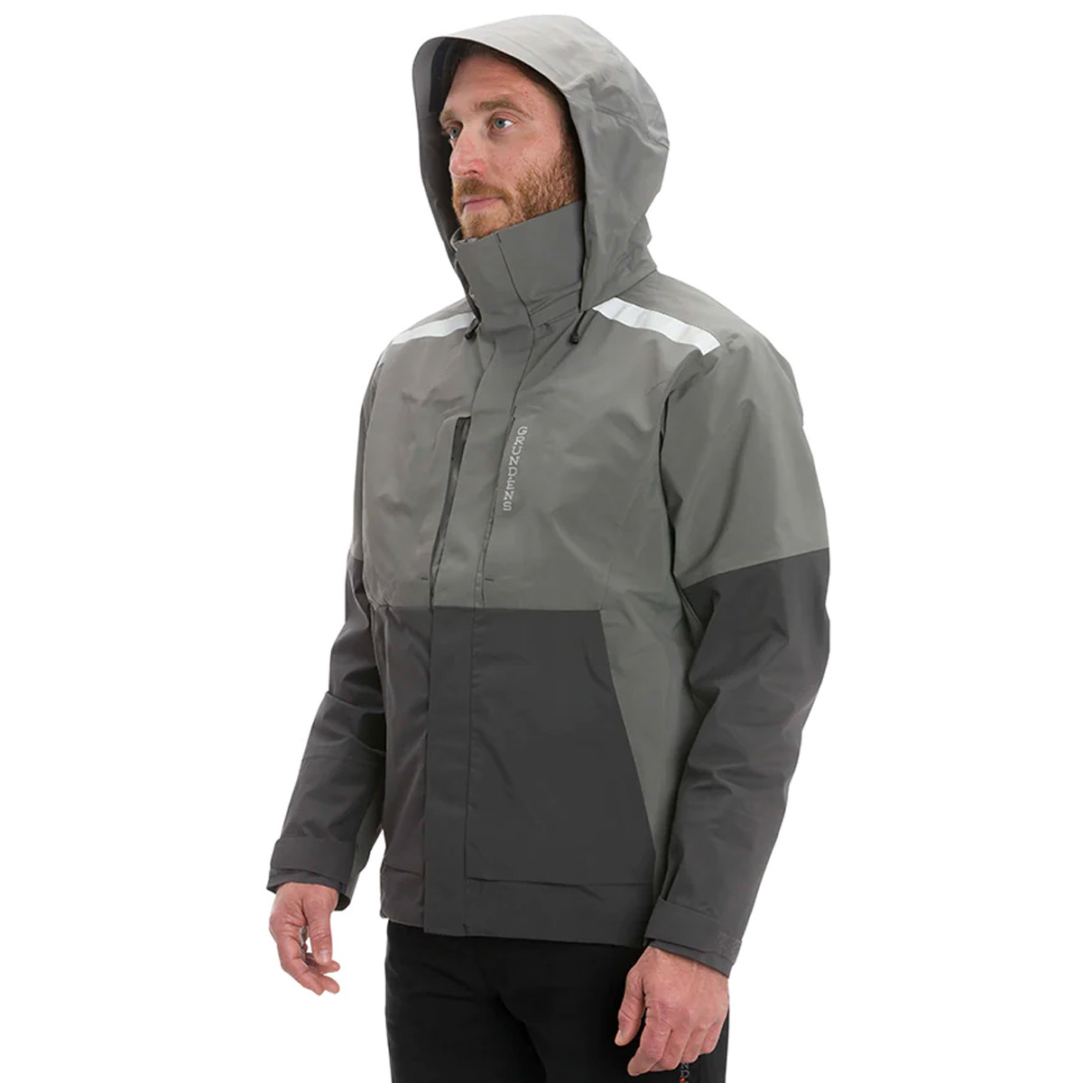 Grundens Gambler Gore Tex Jacket Charcoal