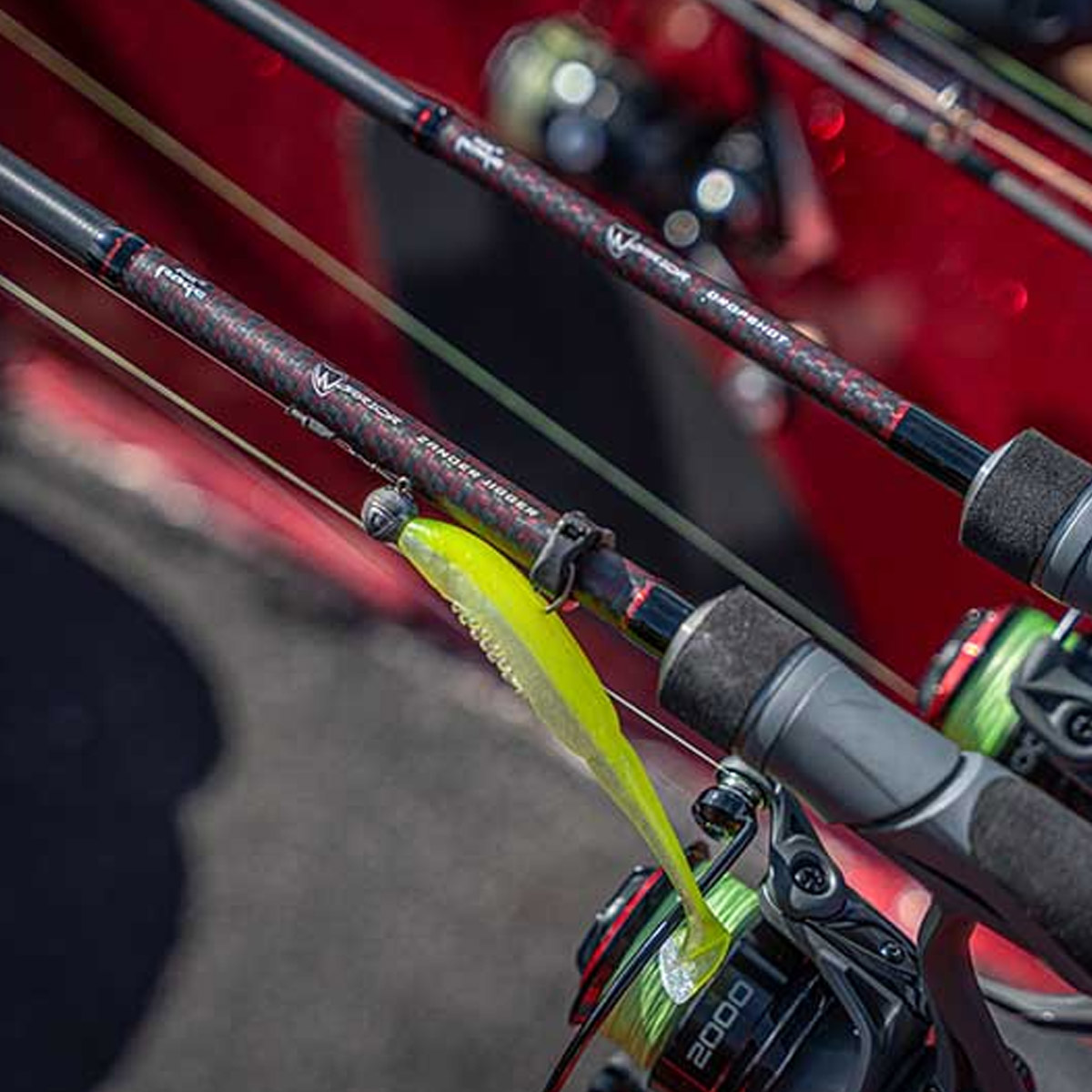 Fox Rage Warrior Zander Jig Rod 2,40M 10-30 Gram