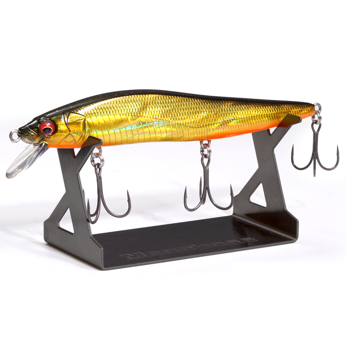 Support pour leurres Megabass argenté 5 cm