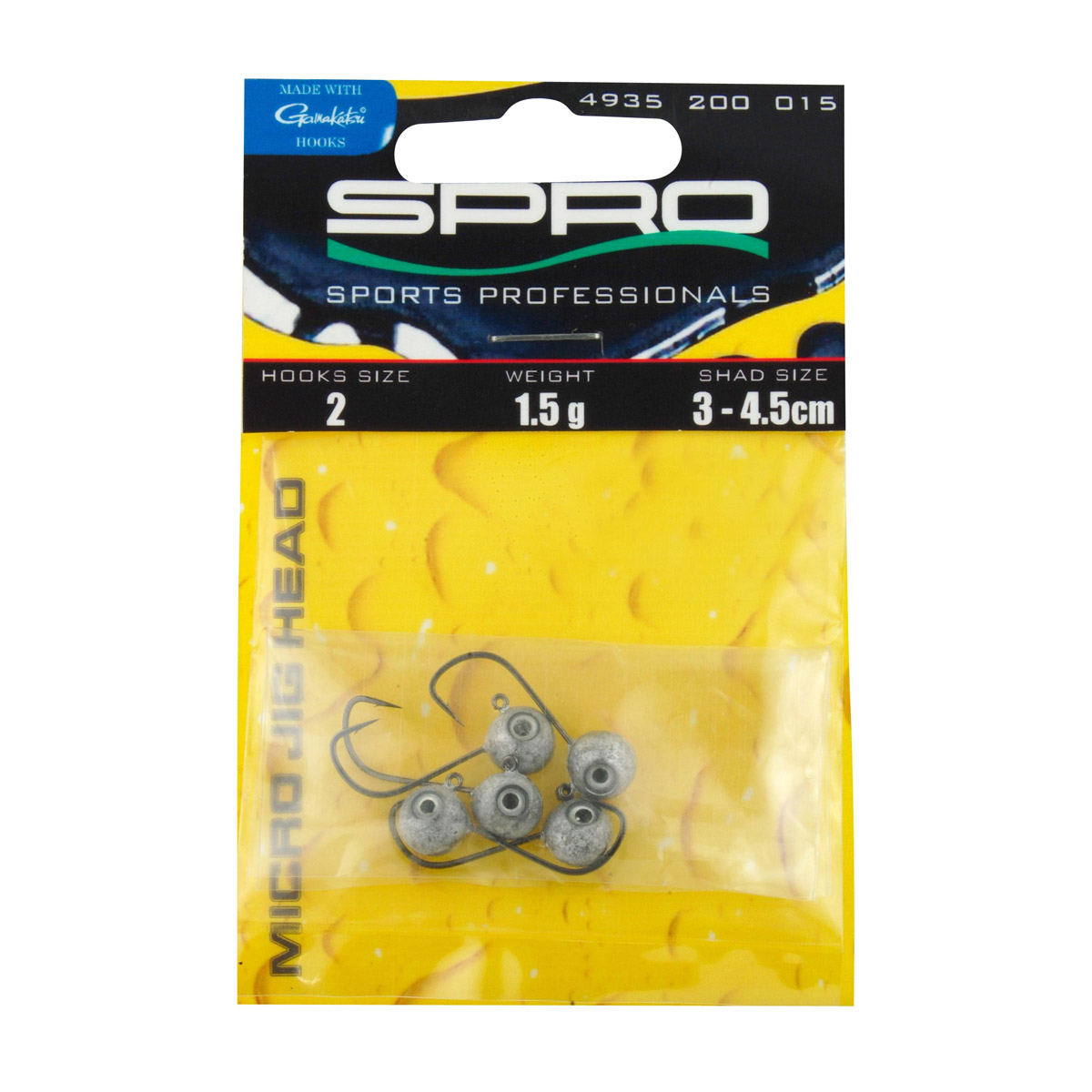 Spro Micro Jighead Jig 29 Haakmaat 2