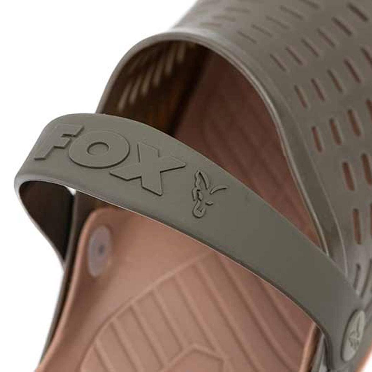 Fox Khaki Clogs