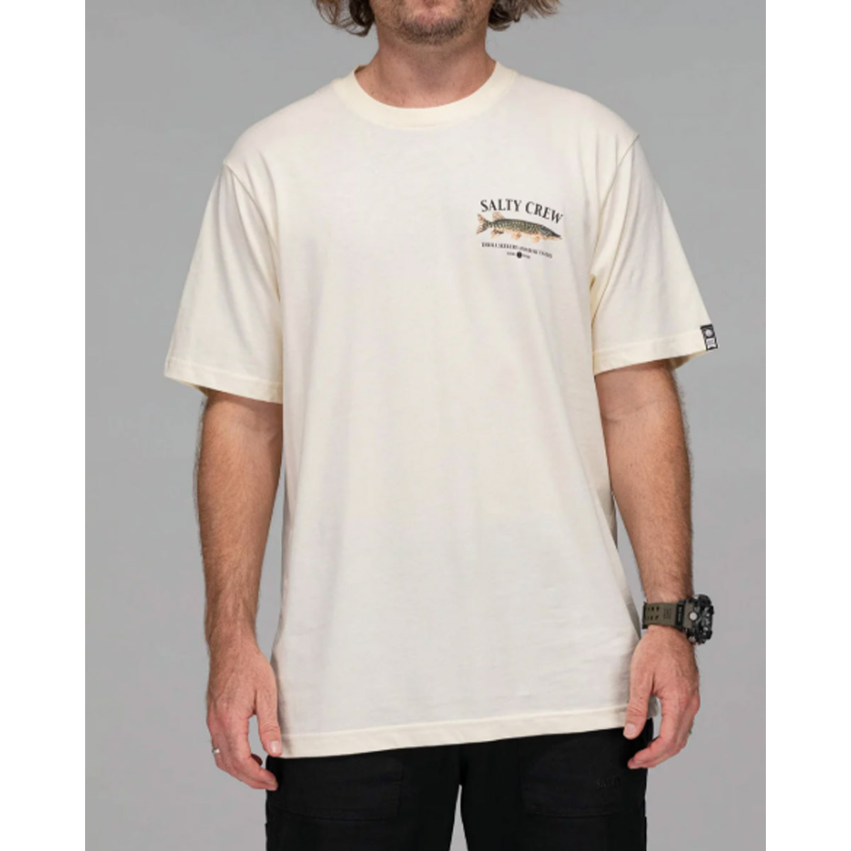 Salty Crew Euro Pike Premium S/S Tee - Moonbeam