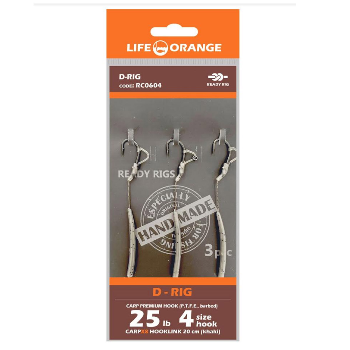 Life Orange Carp Rigs D-Rig