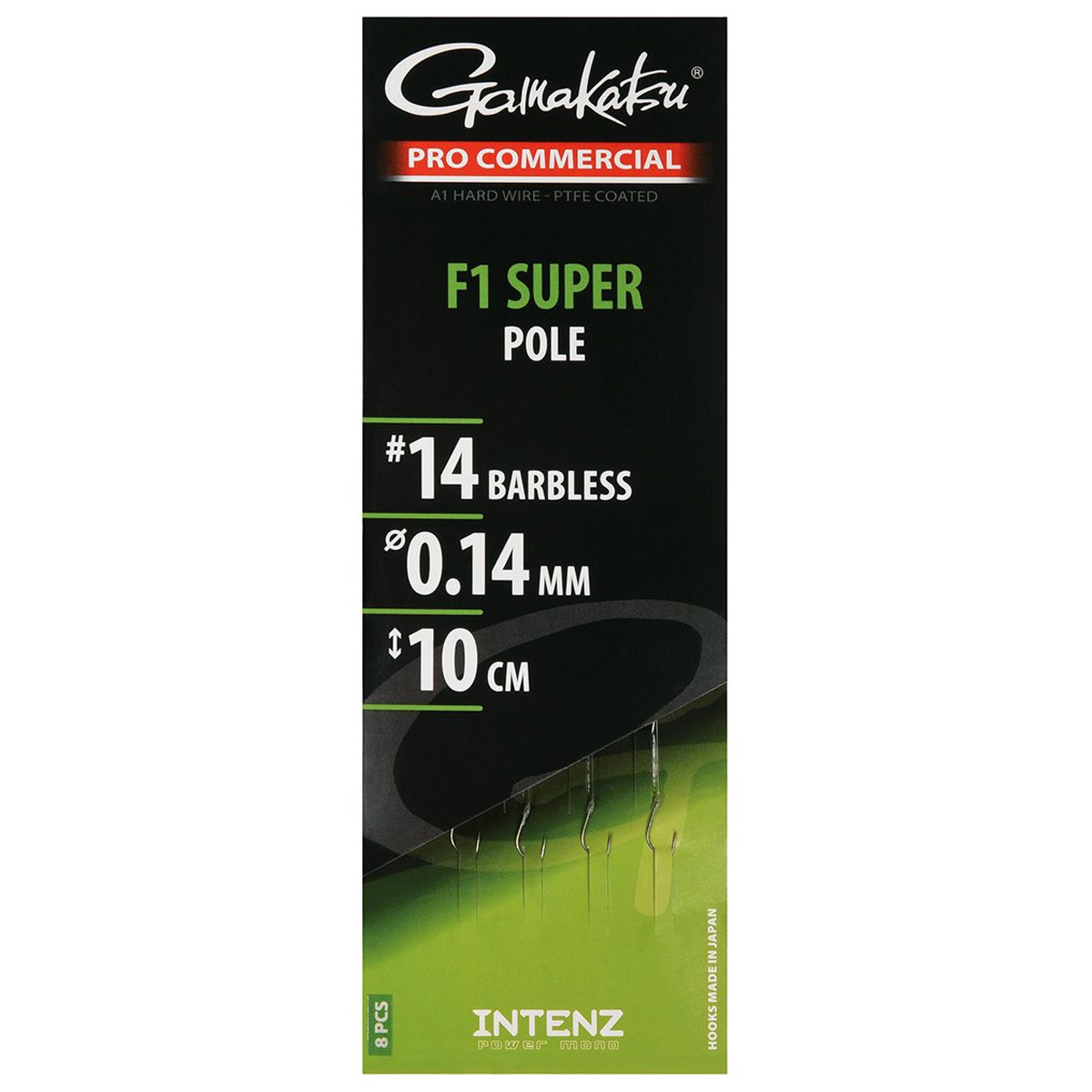 Gamakatsu Pro Commercial F1 Super Spade Ready Rigs 10 CM