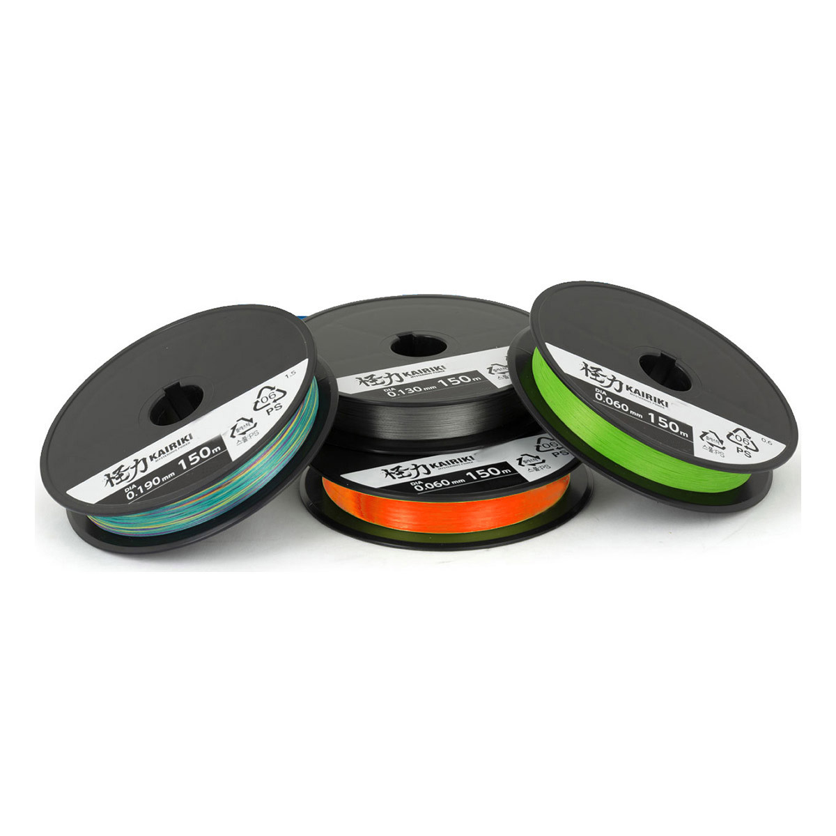 Shimano Kairiki 4 150 meter Gray