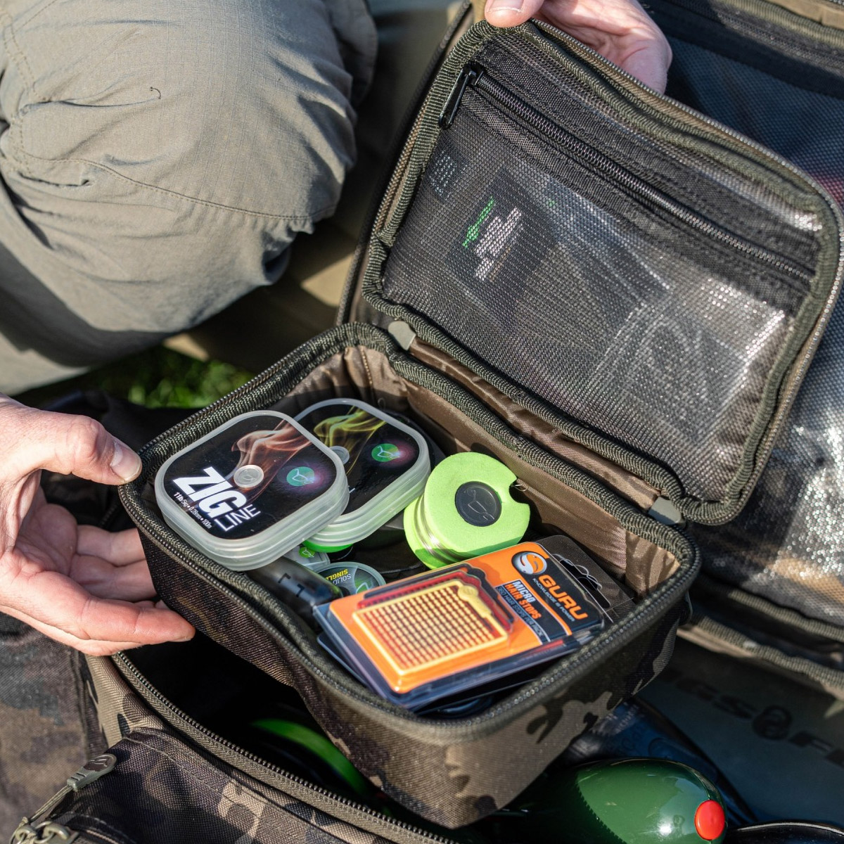 Korda Compac 125 Tackle Pouch Dark Kamo