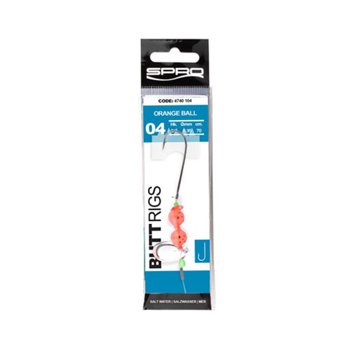 Spro 04 Salt Butt Rig Orange Ball