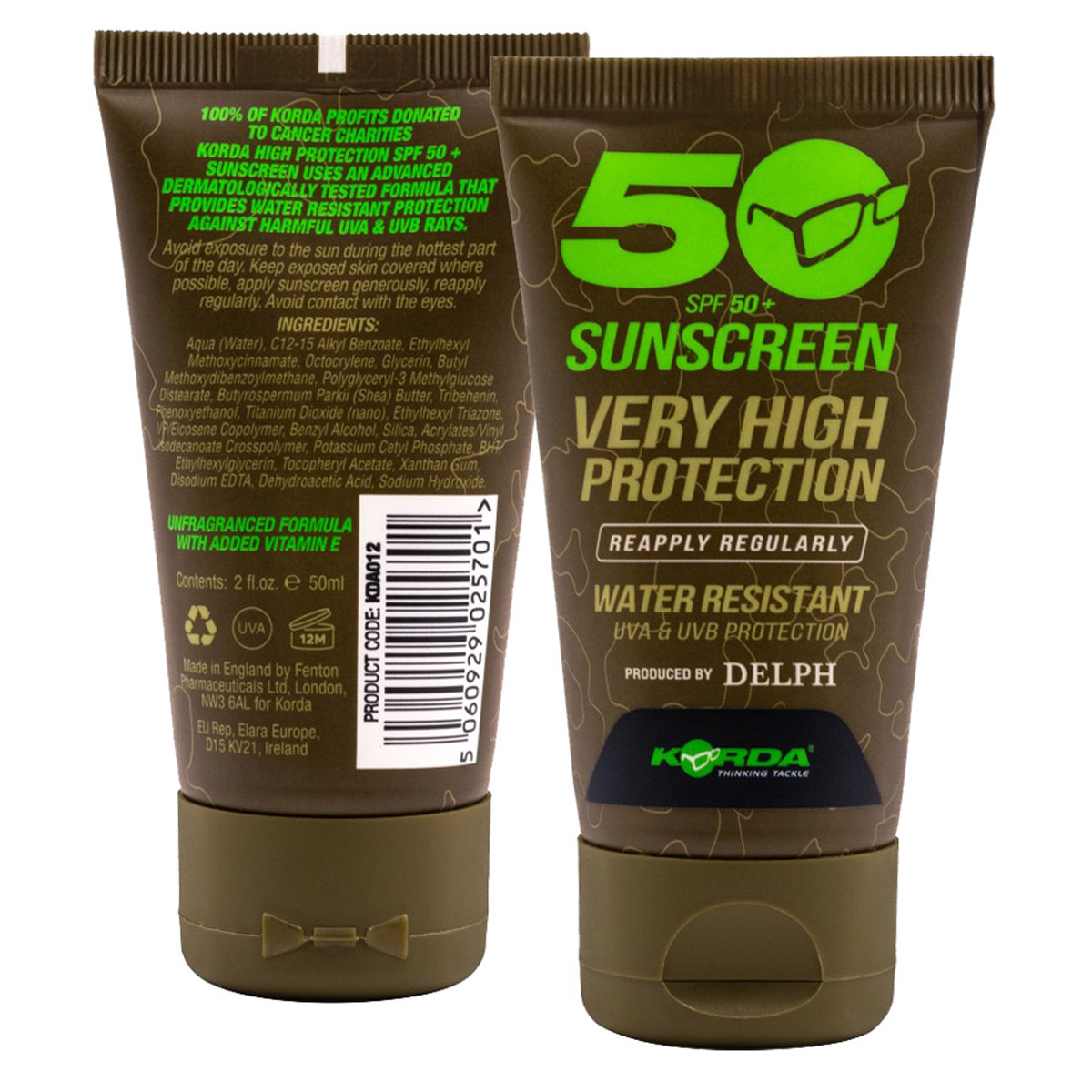 Korda Sun Screen SPF 50