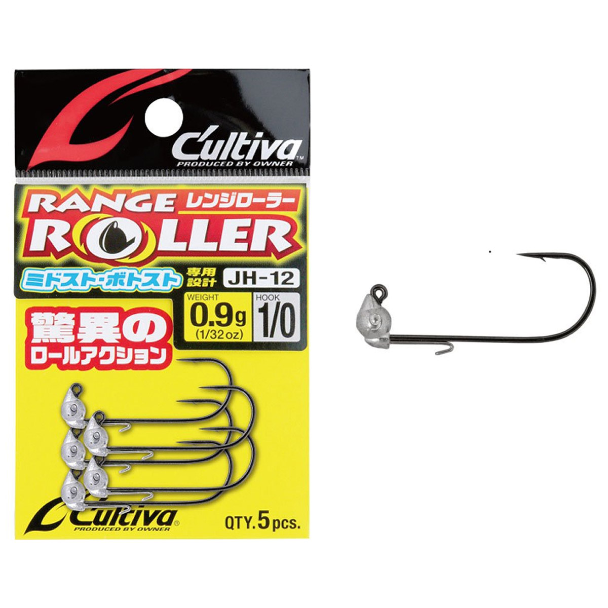 Owner JH-12 Range Roller Size 1/0