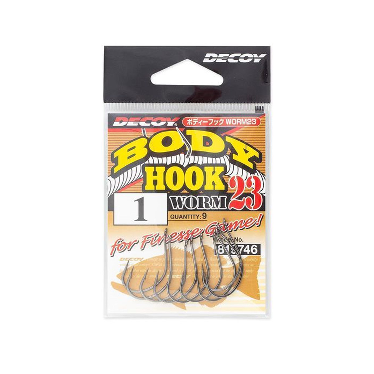 Decoy Worm 23 Body Hook