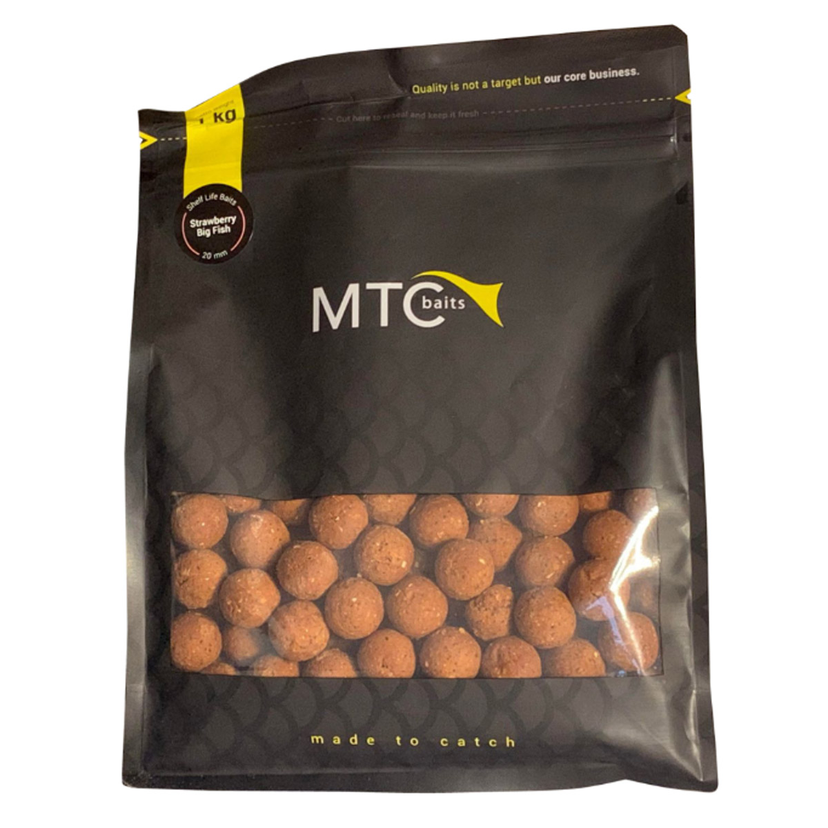 MTC Baits Shelf Life Strawberry Big Fish 1 KG