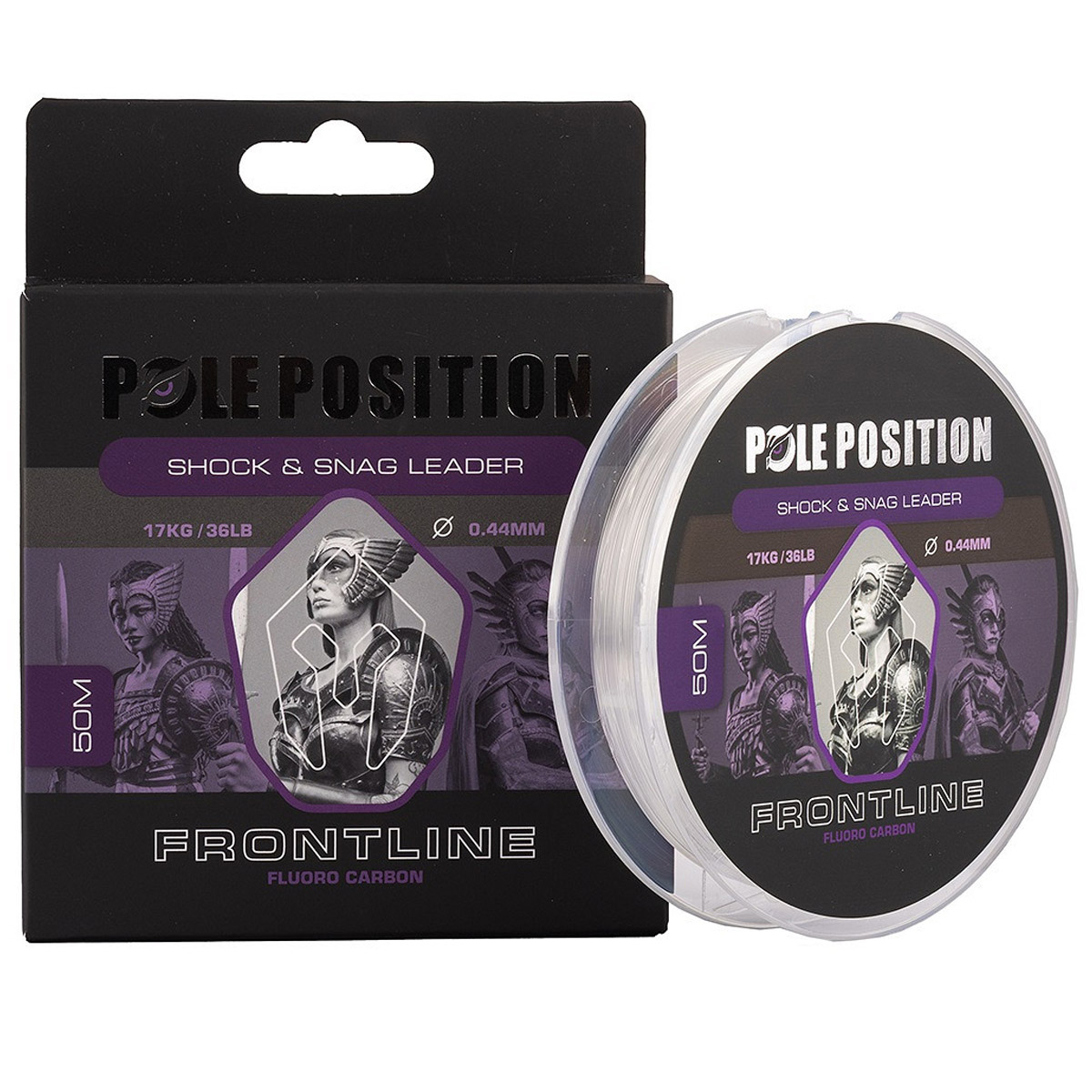 Pole Position Frontline Fluoro Carbon Shock & Snag Leader 50 Meter