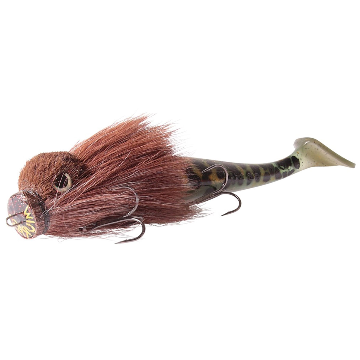 Stike Pro Miuras Mouse Pig Shad - Baby Brown - Zunnebeld