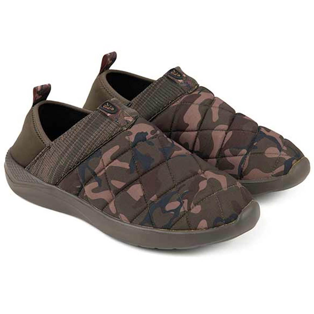 Fox Camo / Khaki Bivvy Slippers