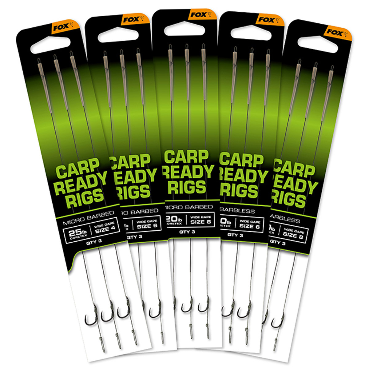 Fox Eos Ready Rigs - X3 Wide Gape