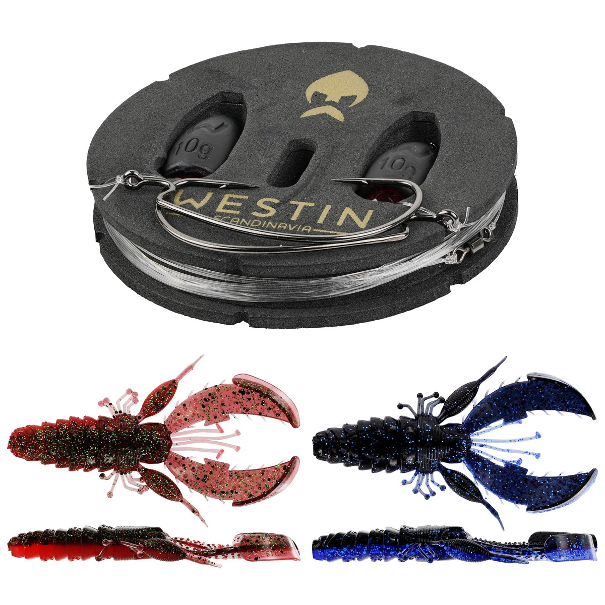 Westin Carolina Perch Rig Kit Crecraw 14 Gram