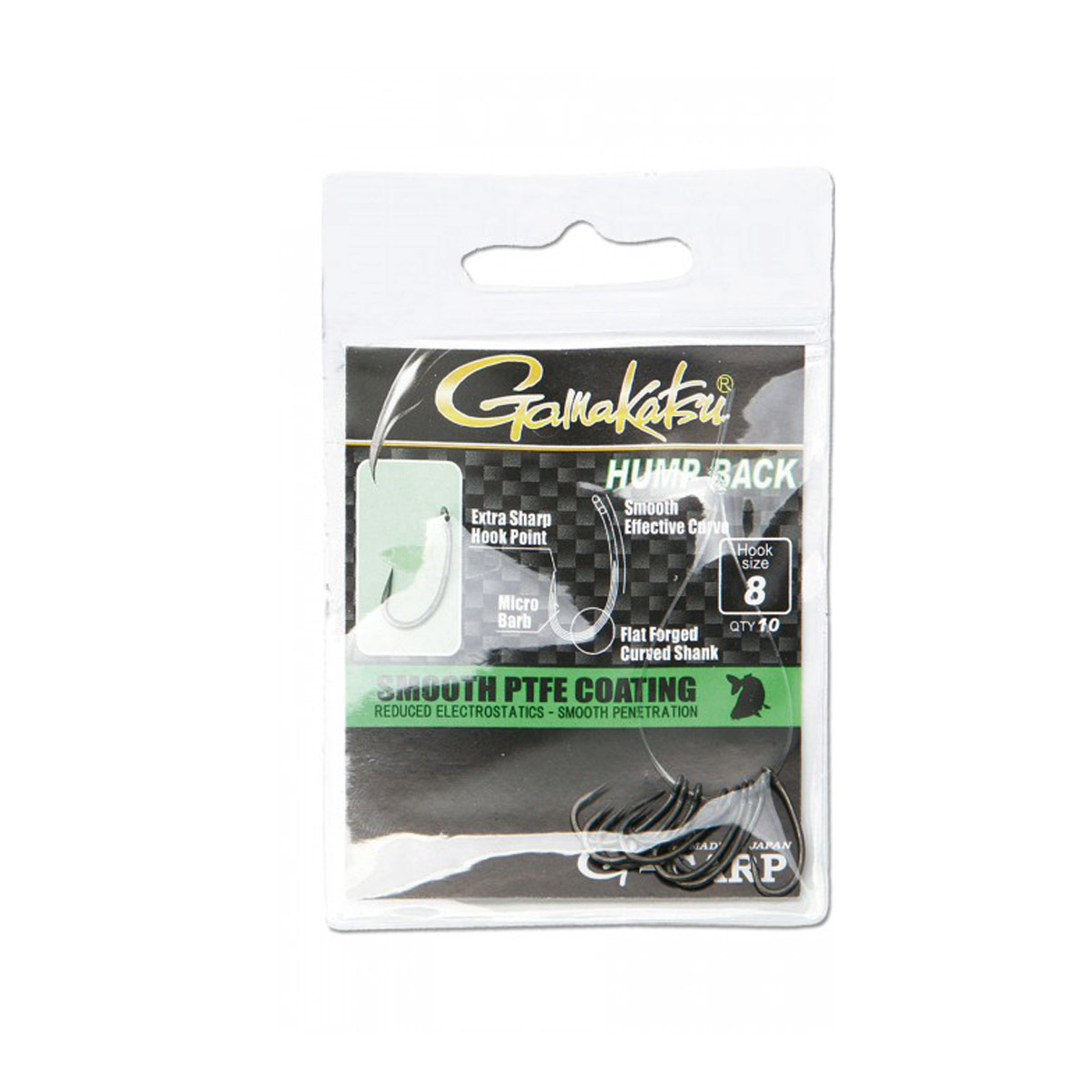 Gamakatsu G carp PTFE Hump Back