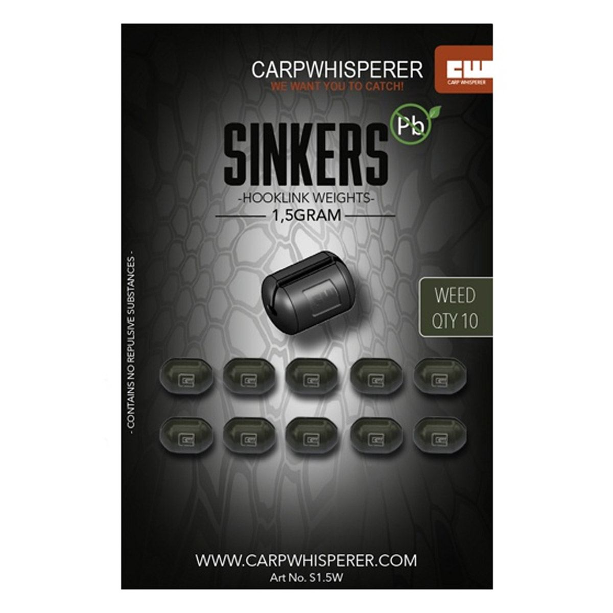 Carp Whisperer - Sinkers Quick Change Weed