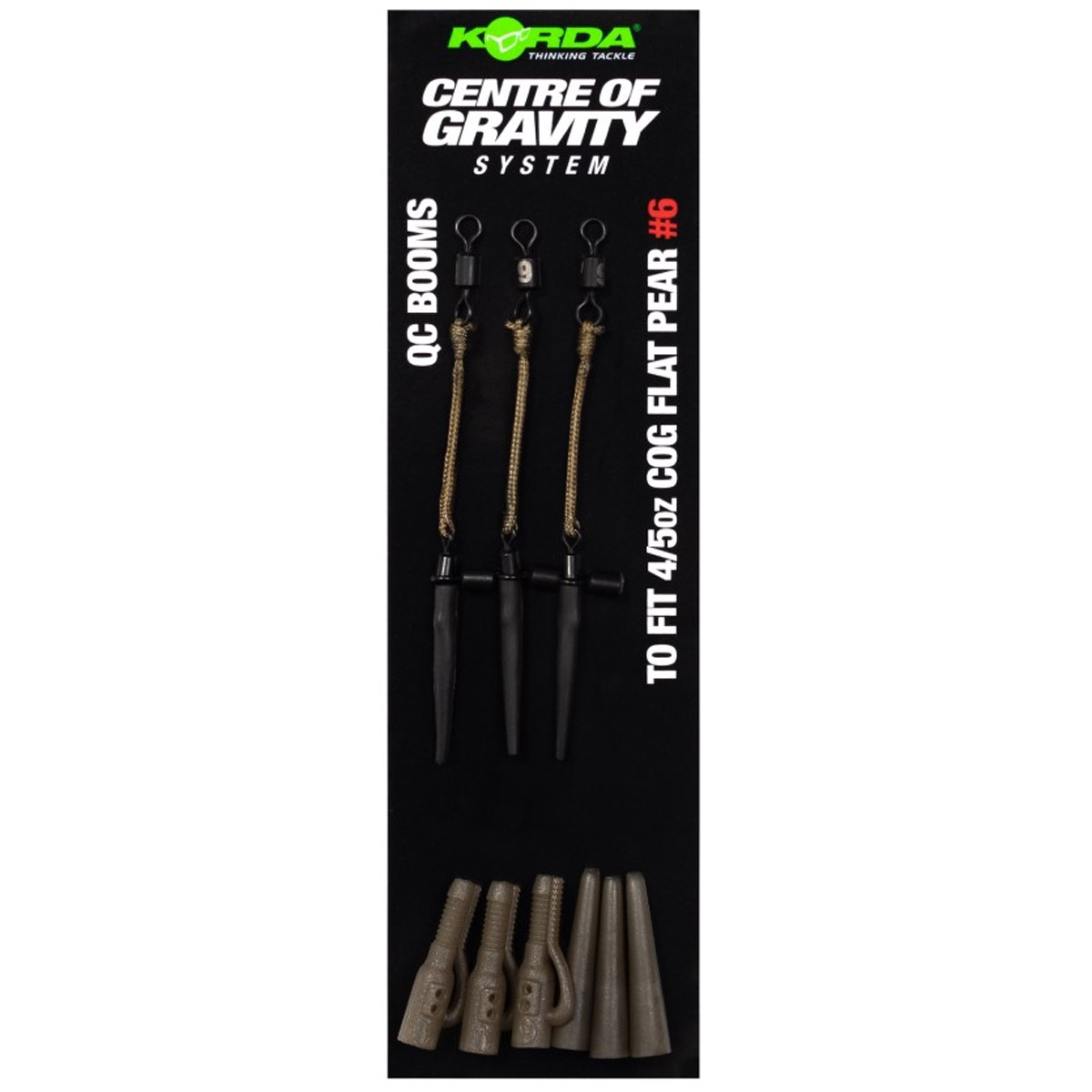 Korda COG Boom QC Flat Pear Kit