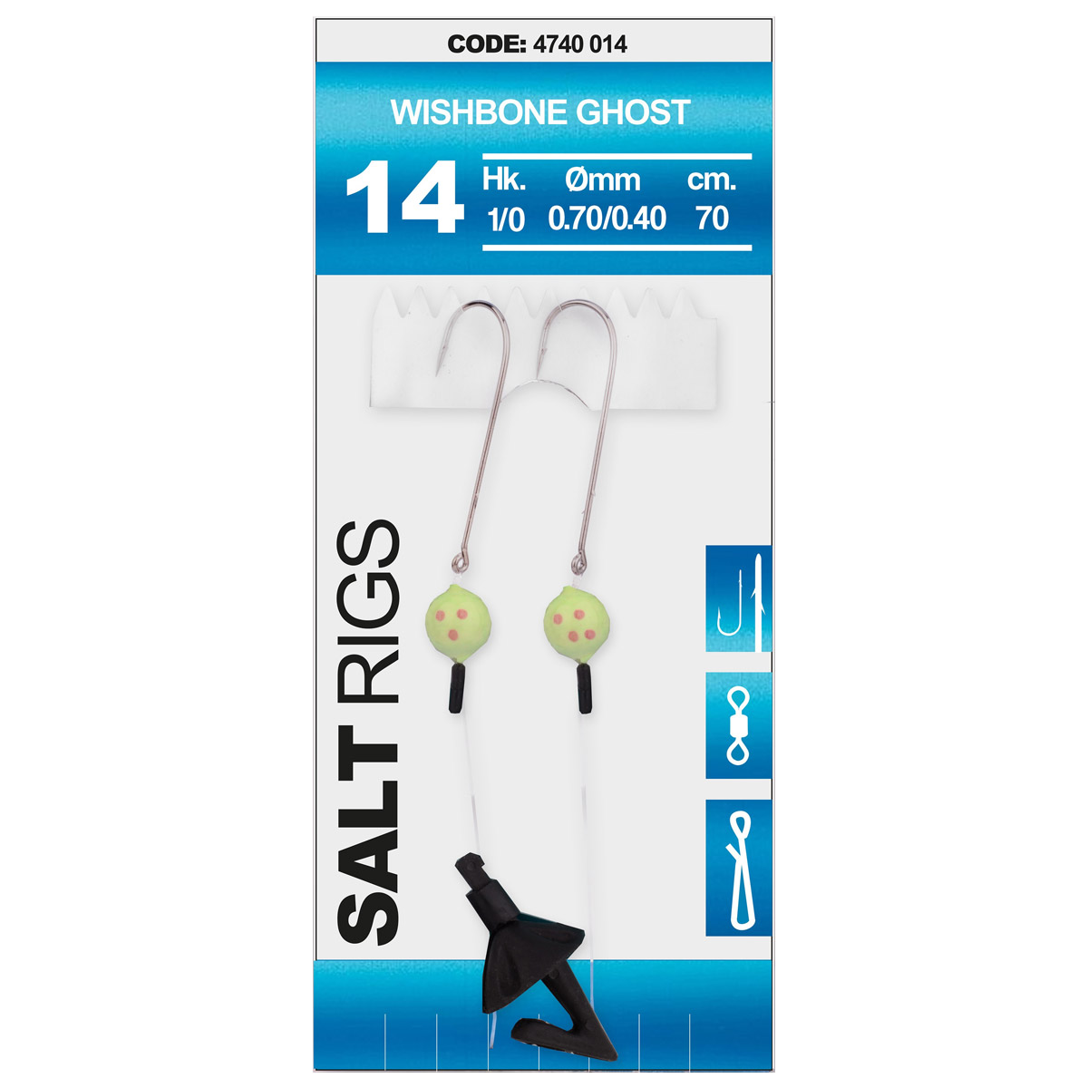 Spro 14 Salt Rig Wishbone Ghost