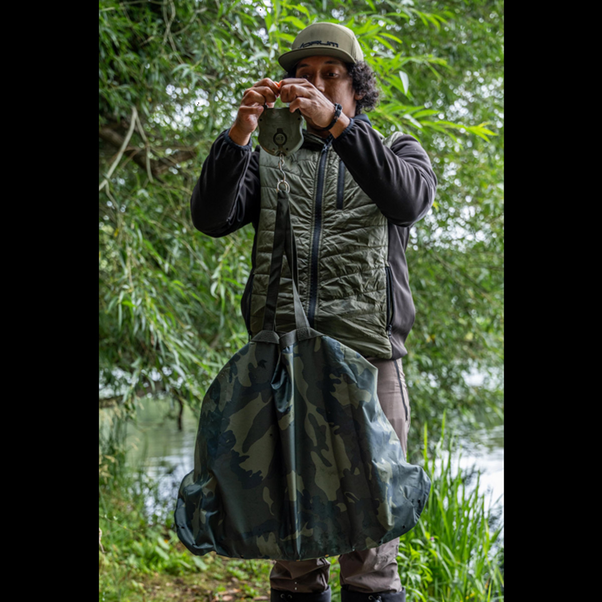 Korum Camo Compact Weigh Sling