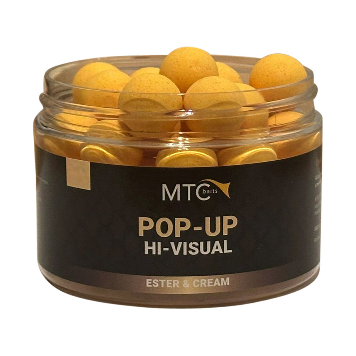 MTC Baits Pop-Up Hi-Visual Ester & Cream 20 MM