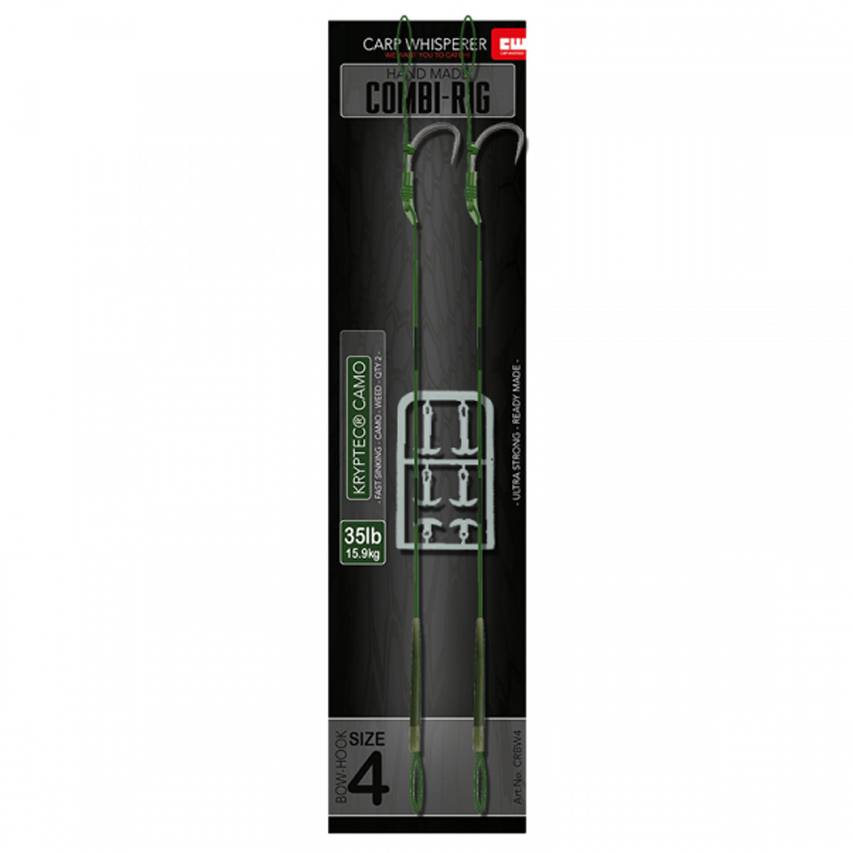 Carp Whisperer - Combi Rig - Weed - 6 - Zunnebeld