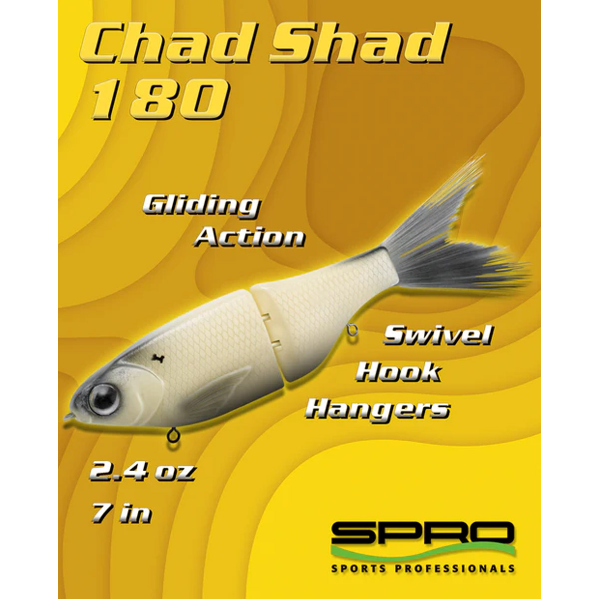 Spro KGB Series Chad Shad 180