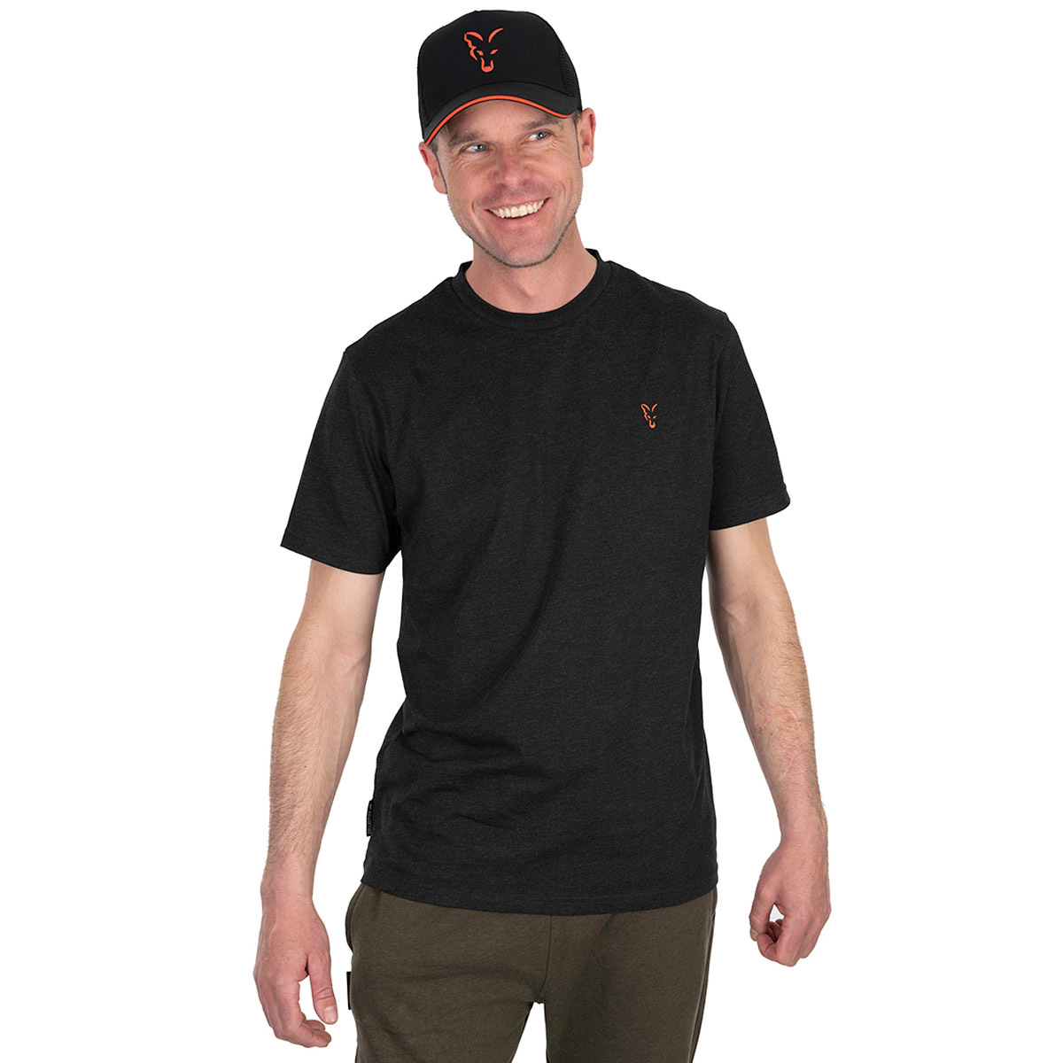 Fox Collection T Black & Orange