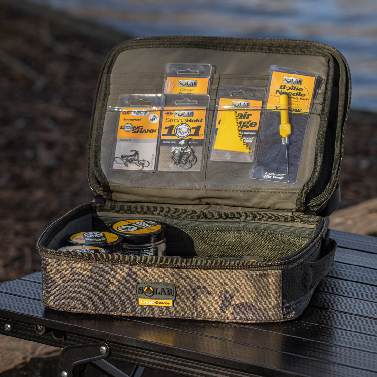 Solar Undercover Camo Multi Pouch Large