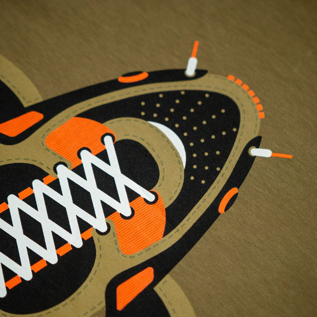 Kumu T-Shirt 'True Leather'