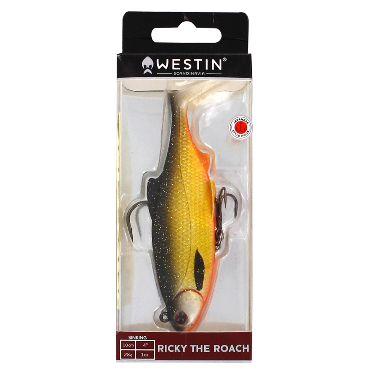 Westin Ricky The Roach Shadtail R 'N R 18 CM