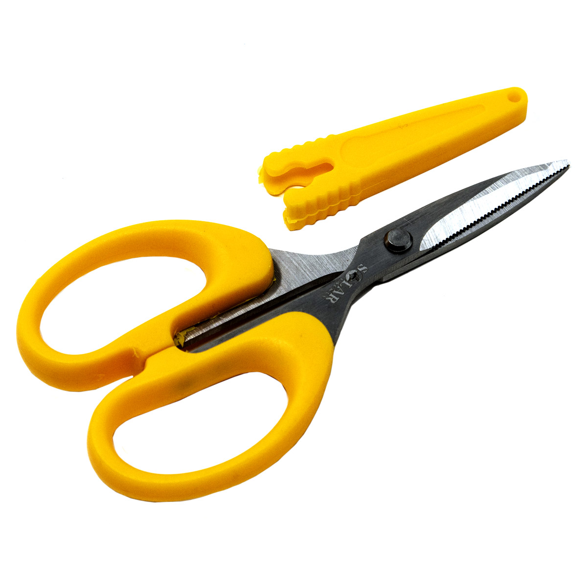 Solar Tackle Serrated Braid Scissors