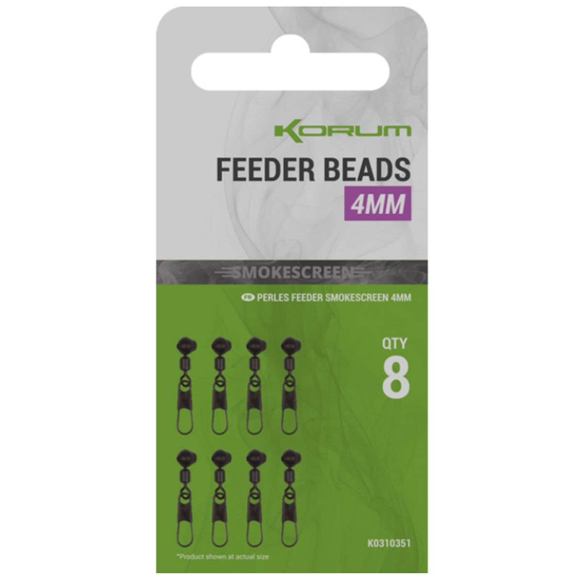 Korum Smokescreen Feeder Beads 4 MM