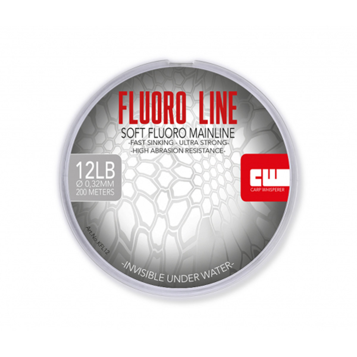 Carp Whisperer - Fluorocarbon Hoofdlijn - 200 mtr