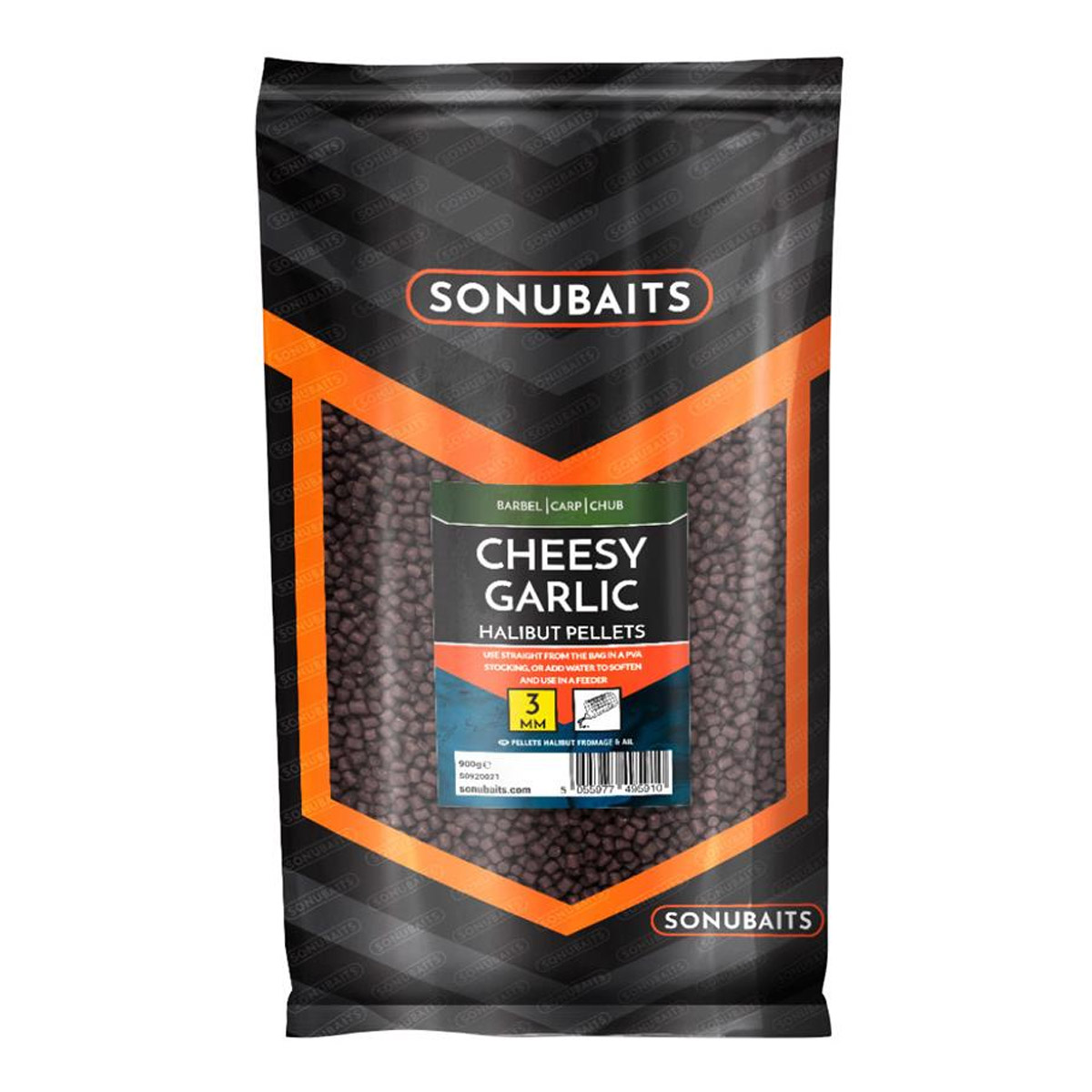 Sonubaits Cheesy Garlic Halibut Pellets