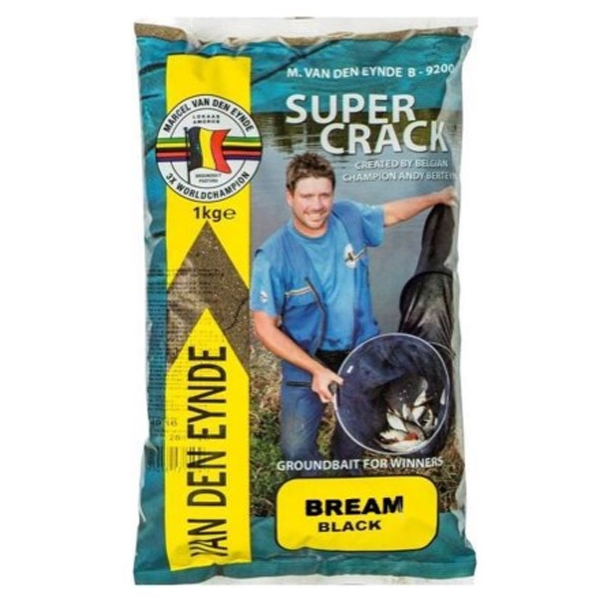 Van Den Eynde Supercrack Brasem Zwart 1 KG