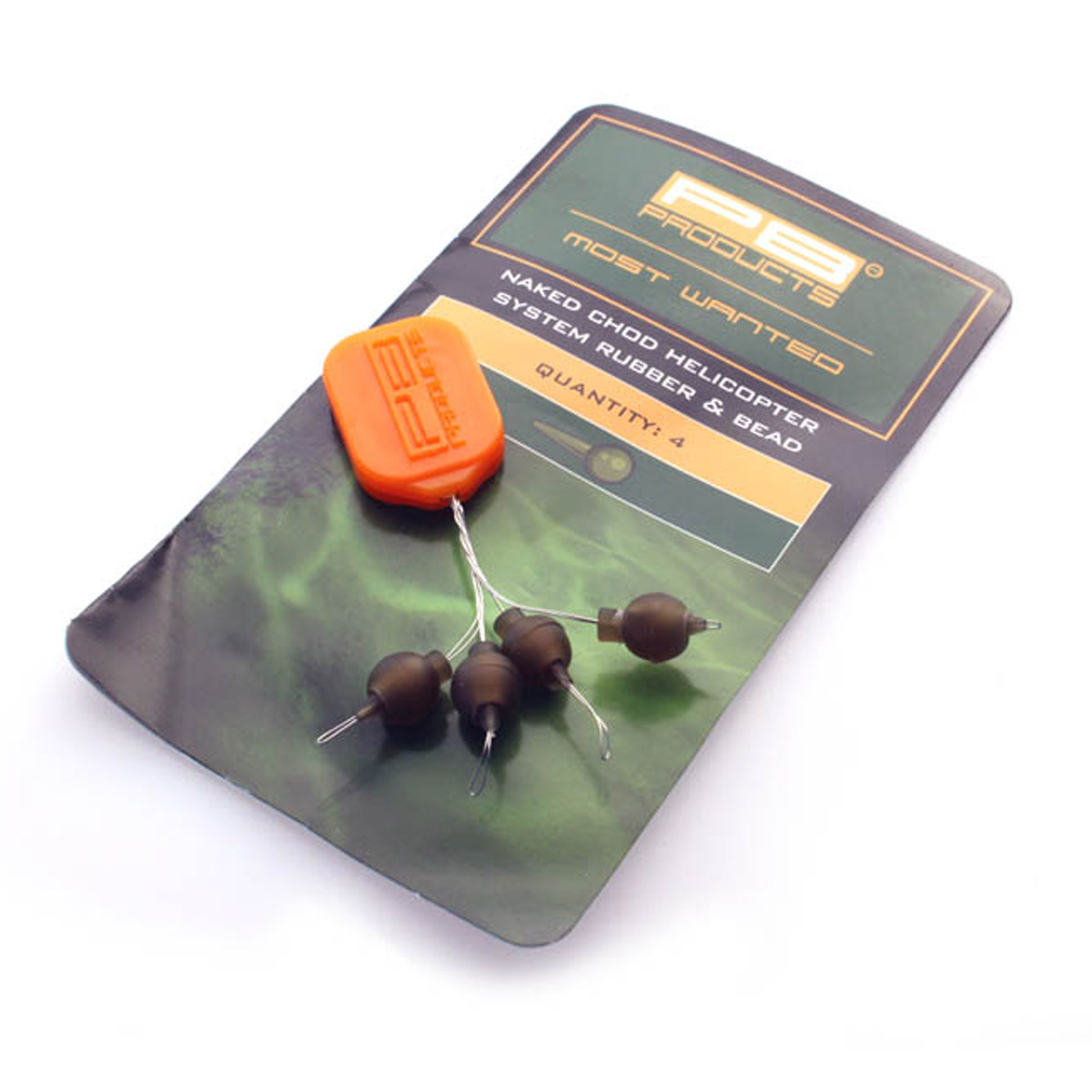 PB Products Naked Chod Helicopter System Rubber & Bead Weed