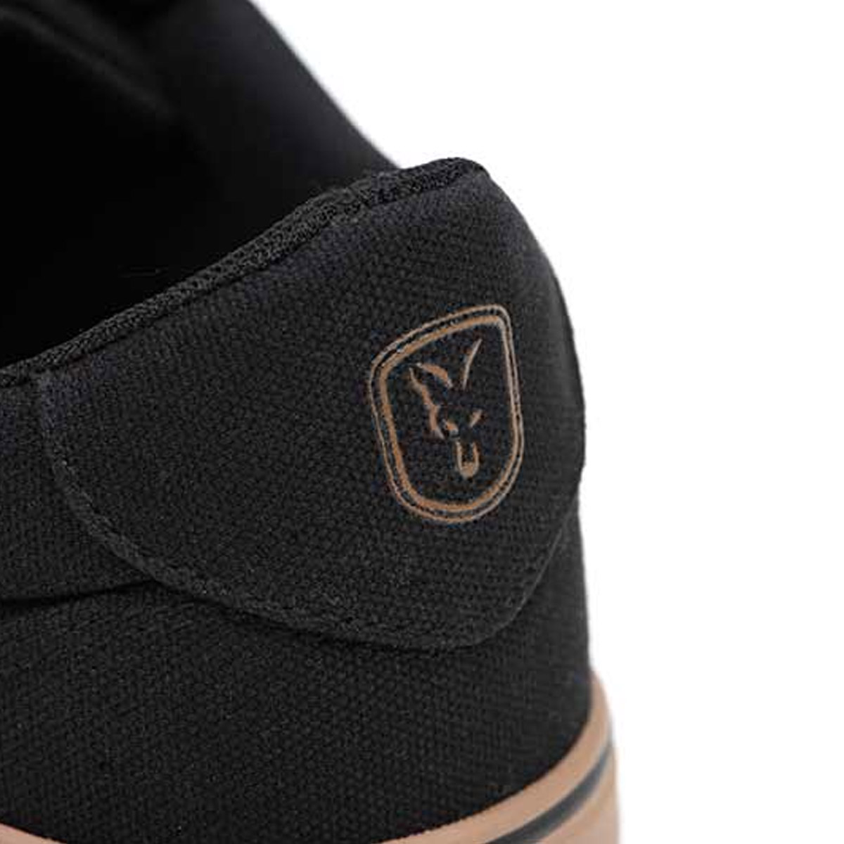 Fox Black Canvas Shoe