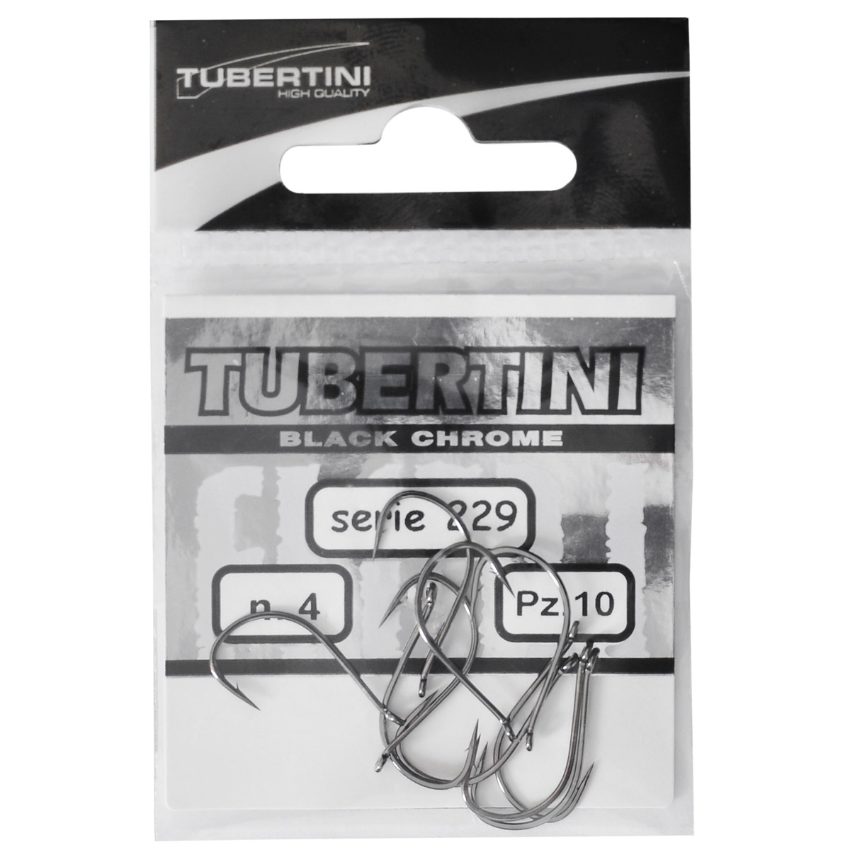 Tubertini Serie 229 Black Nickel - Barbed