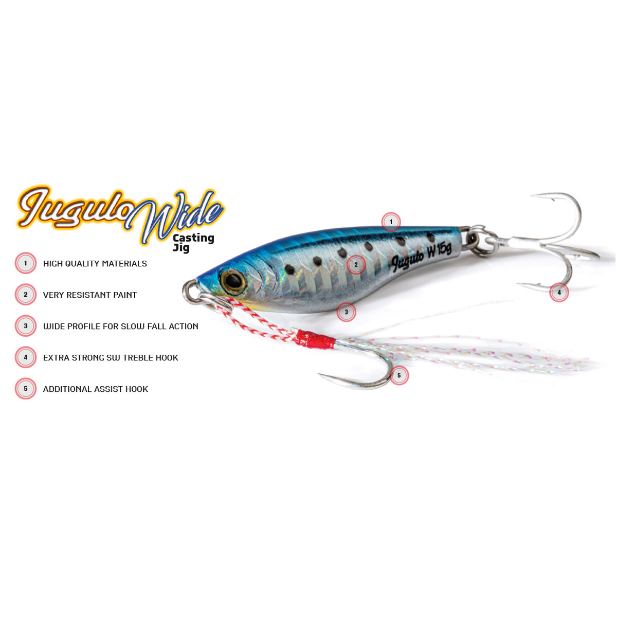 Molix Jugulo Wide Casting Jig 20 Gram 
