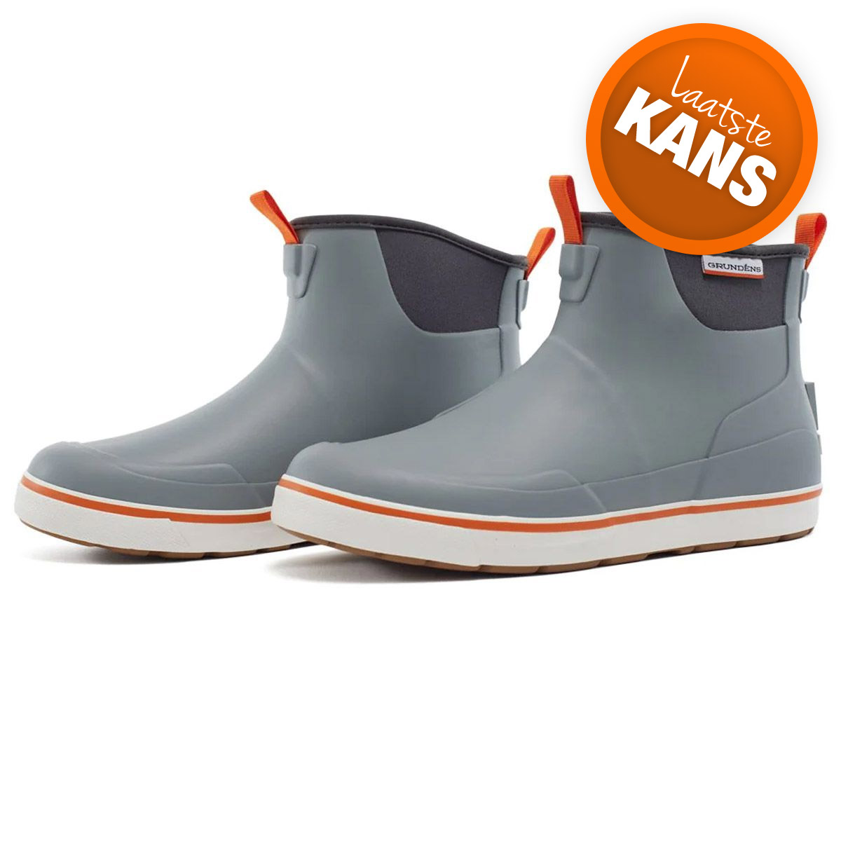 Grundens Deck Boss Ankle Boot Monument Grey