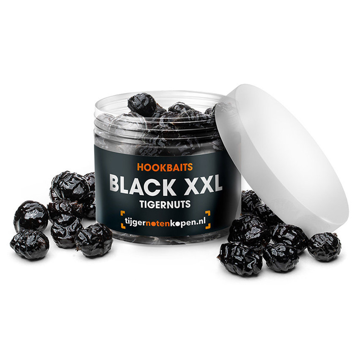 Tijgernoten Zwart XXL Hookbaits 100 Gram