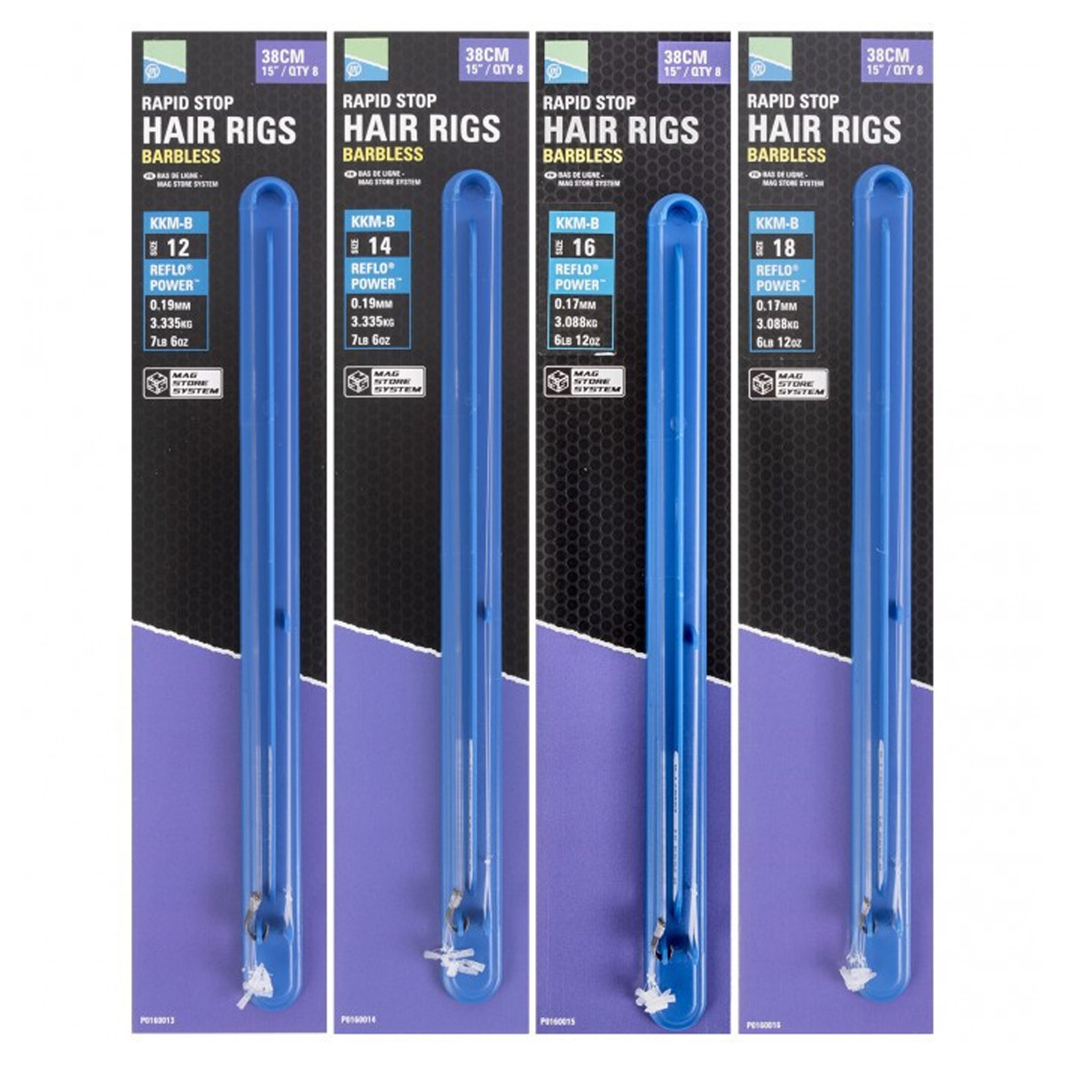 Preston Innovations Rapid Stop Hair Rigs 15" 