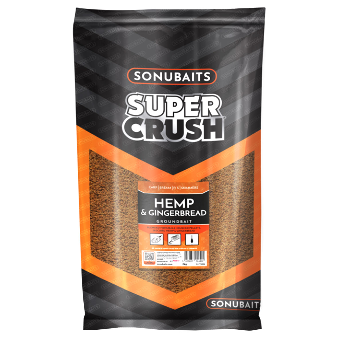 Sonubaits Supercrush Hemp & Gingerbread 2 KG