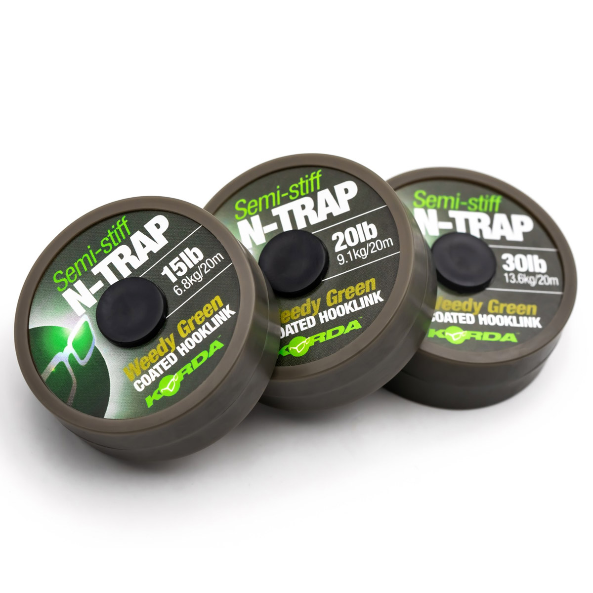 Korda N-Trap Semi Stiff Weedy Green